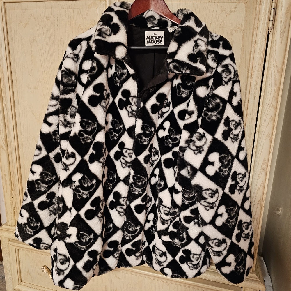 MICKEY MOUSE FUR COAT
